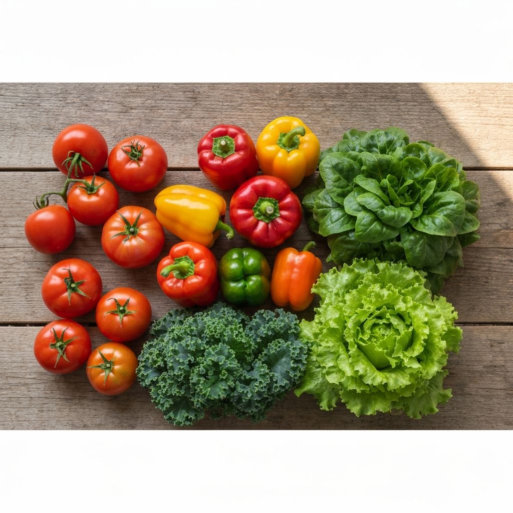 Gemüse aus dem Garten